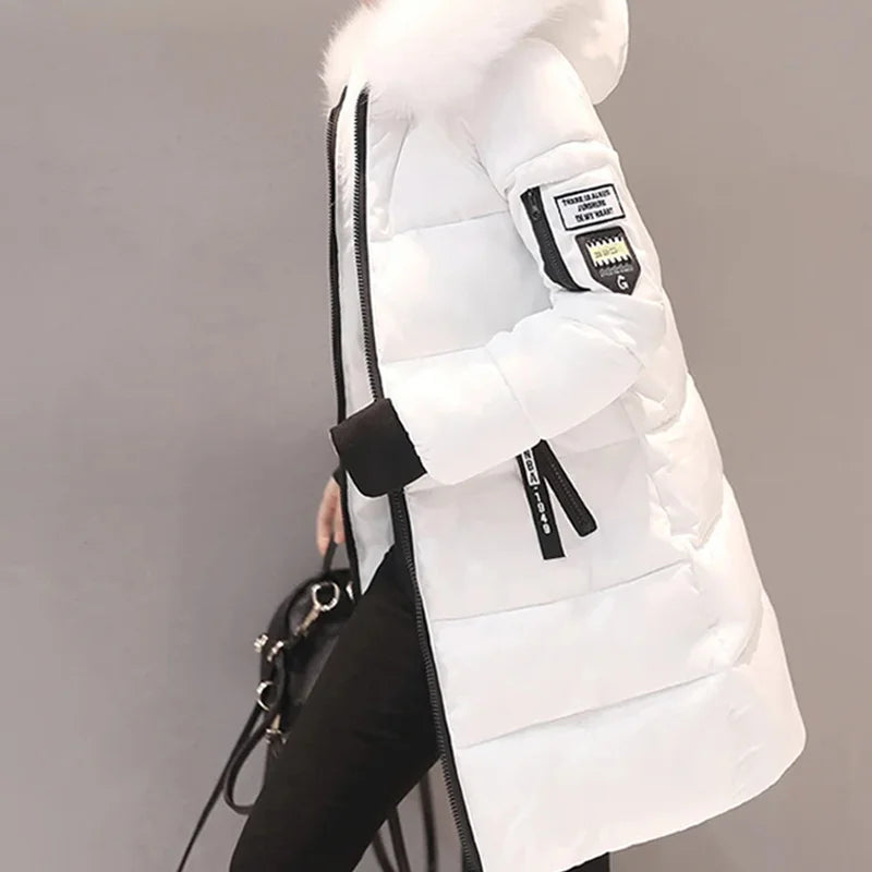 ChicShield Women’s Winter Parka Coat with Fur-Trimmed Hood ATHLEXES
