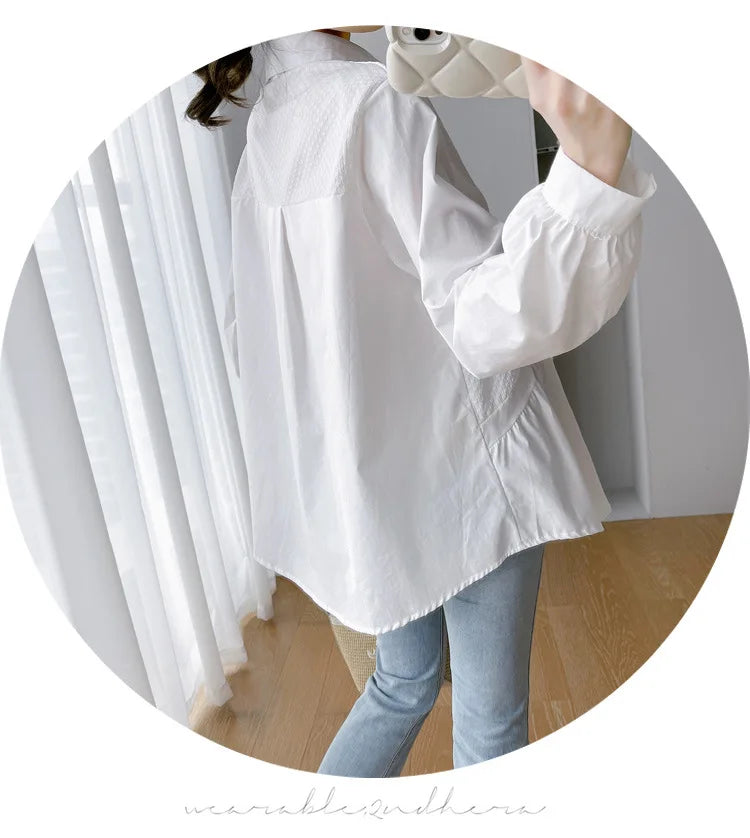NurtureComfort Maternity Nursing Blouse ATHLEXES
