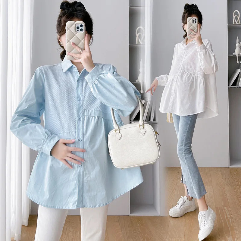 NurtureComfort Maternity Nursing Blouse ATHLEXES