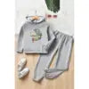 Ukiyo Kids Gray Tracksuit Set ATHLEXES