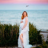 DonJudy Elegant Maternity Maxi Dress ATHLEXES