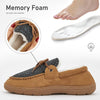 Luxury Fuzzy Memory Foam Men's House Slippers ATHLEXES