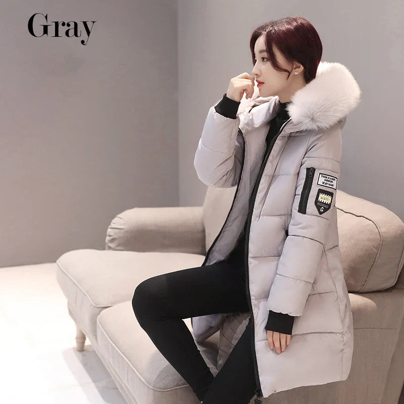 ChicShield Women’s Winter Parka Coat with Fur-Trimmed Hood ATHLEXES