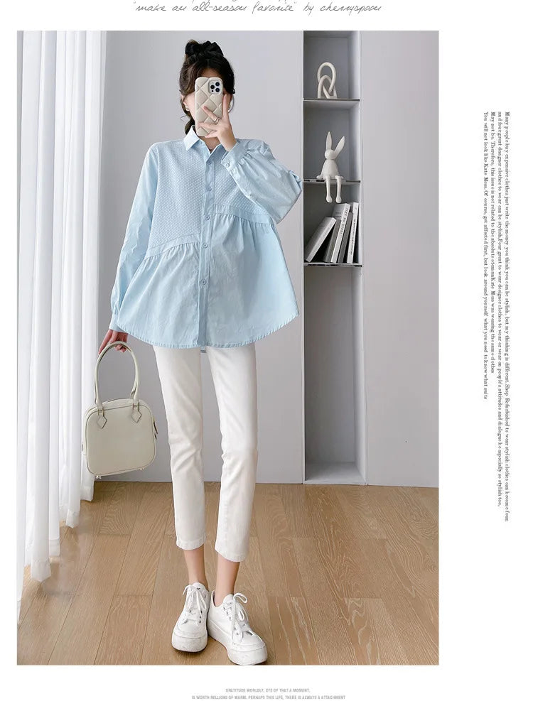 NurtureComfort Maternity Nursing Blouse ATHLEXES