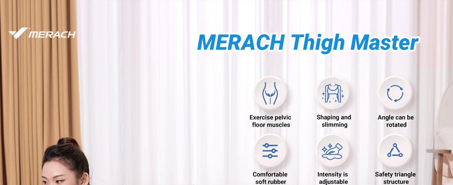 MERACH Thigh Trainer for Core and Pelvic Strength ATHLEXES