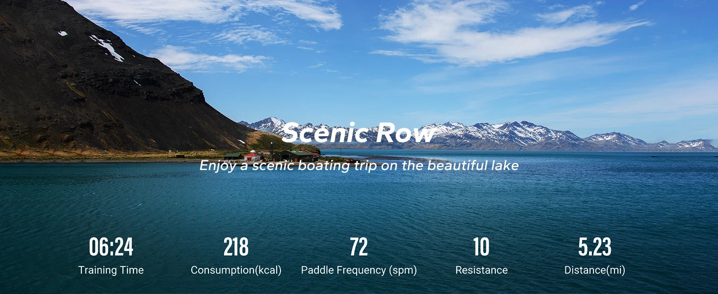 MERACH Magnetic Rower with 16 Resistance Levels ATHLEXES