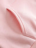 Cozy Elegance Pink Bow Cotton Hoodie for Women ATHLEXES