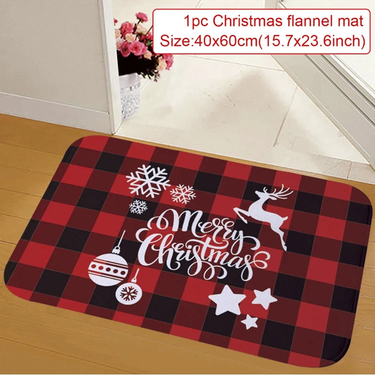 Santa Claus Holiday Outdoor Door Mat 2024 ATHLEXES