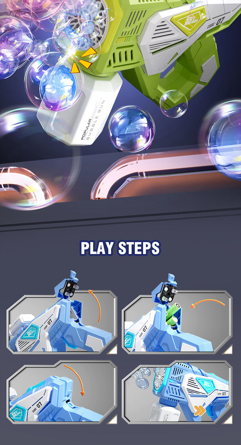 Astronaut Bubble Blaster Automatic Bubble Gun ATHLEXES