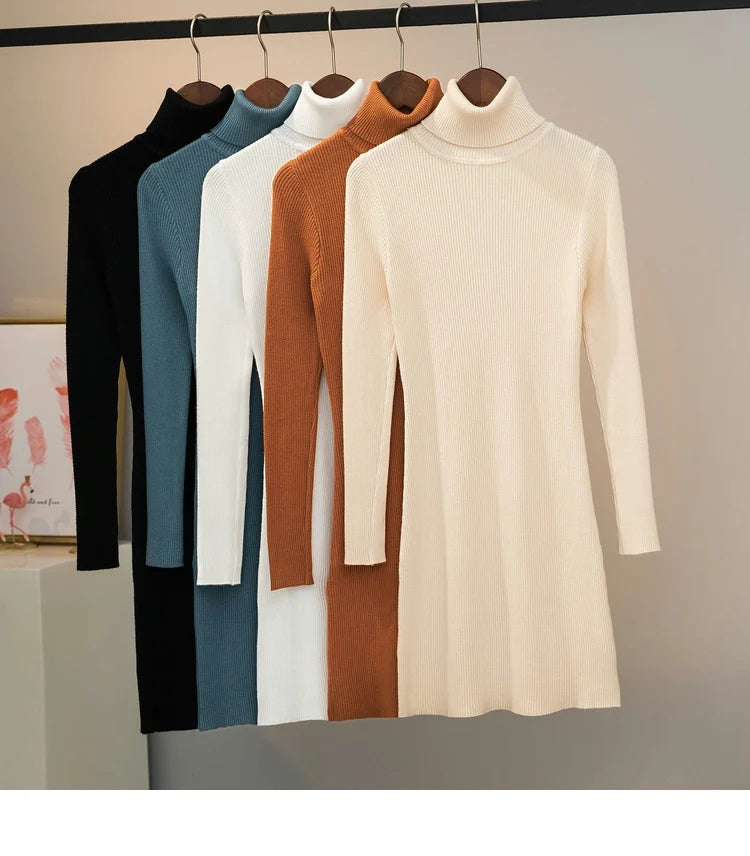 Vintage Knitted Bodycon Dress ATHLEXES