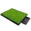 Pet Toilet Litter Box Pad, Potty Training, Synthetic Grass, Mesh Tray for Dogs, Indoor and Outdoor Use, 3 Layers ATHLEXES