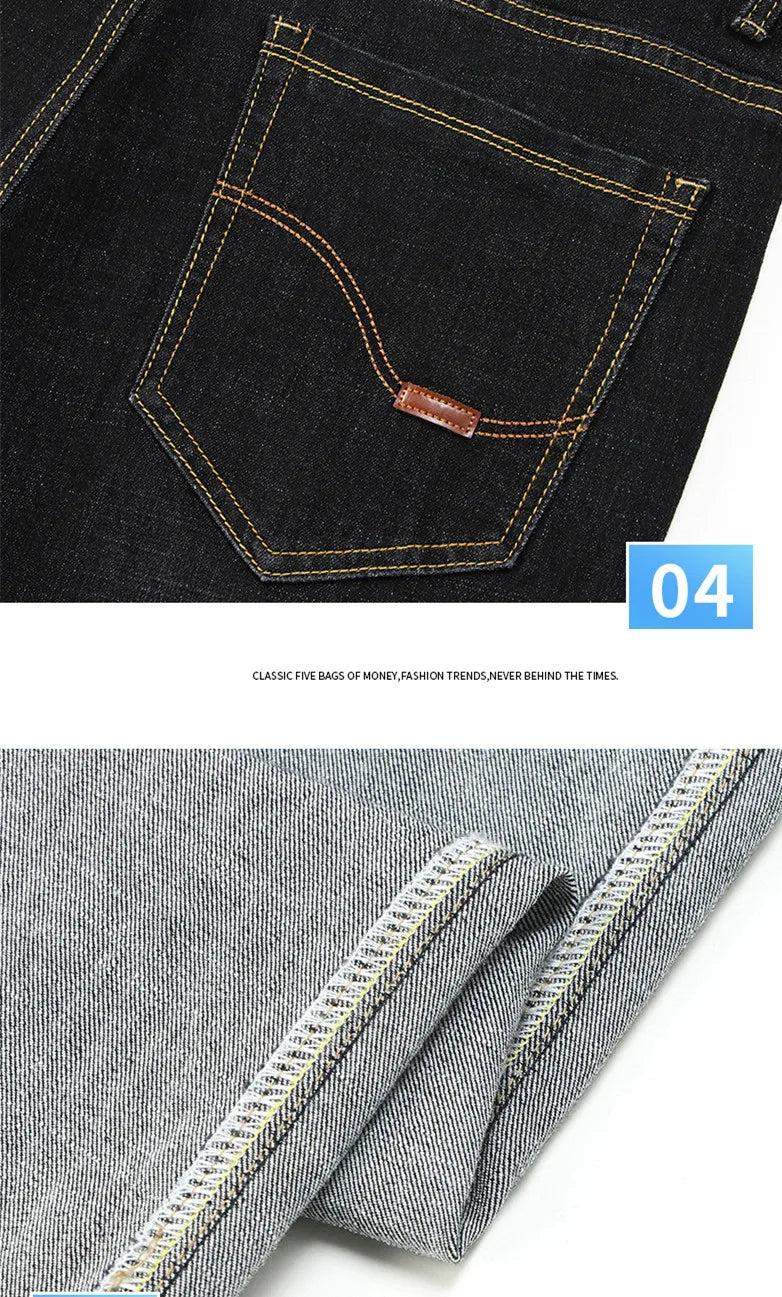 Blue Comfort Stretch Jeans for Men ATHLEXES
