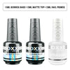 OXXI No Wipe Gel Polish Base and Top Coat Kit ATHLEXES