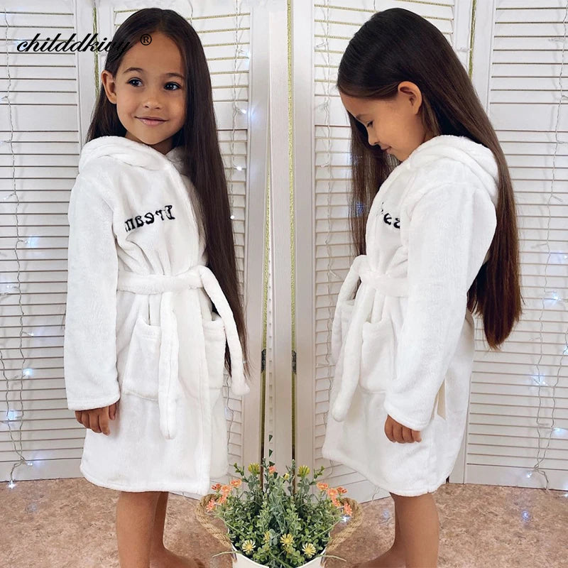 CozyKids Flannel Robe ATHLEXES