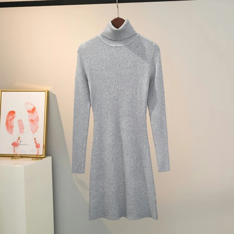 Vintage Knitted Bodycon Dress ATHLEXES