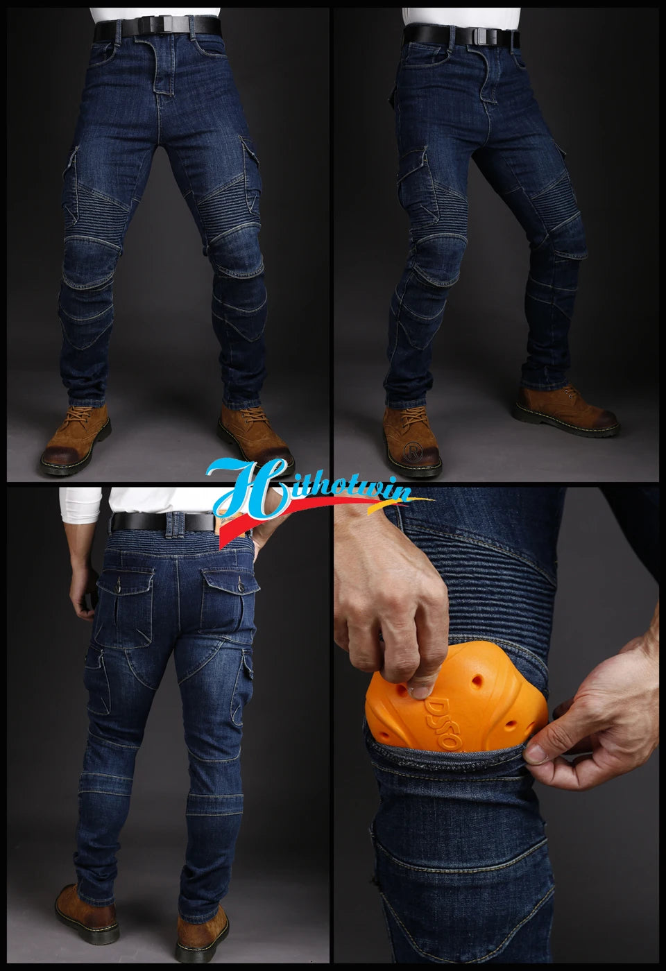 RiderShield Protective Motorcycle Jeans ATHLEXES
