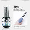 OXXI No Wipe Gel Polish Base and Top Coat Kit ATHLEXES
