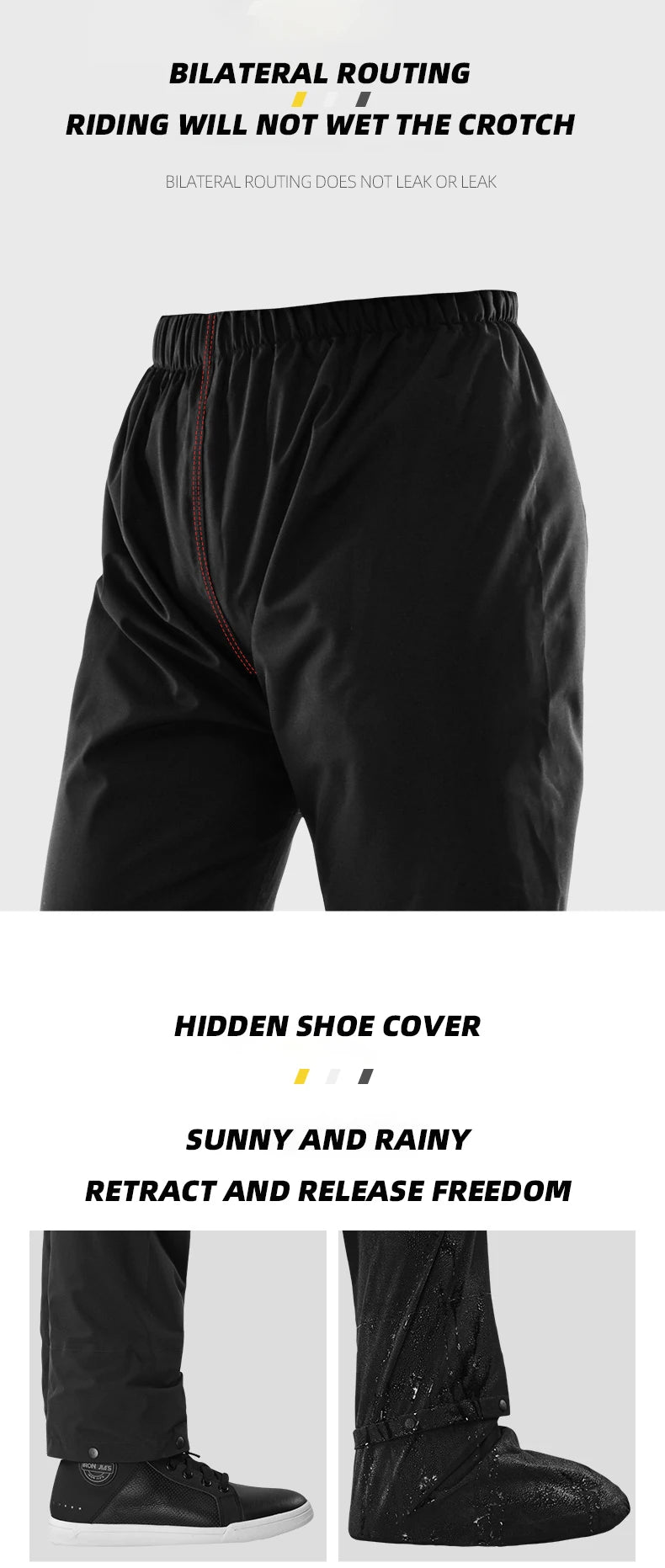 SULAITE Ultrathin Waterproof Rain Suit for All Weather ATHLEXES