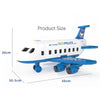 InertiaPlay Music Passenger Plane Toy for Kids ATHLEXES