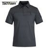 TACVASEN Men's Outdoor Polo Shirt with 2 Zipper Pockets ATHLEXES