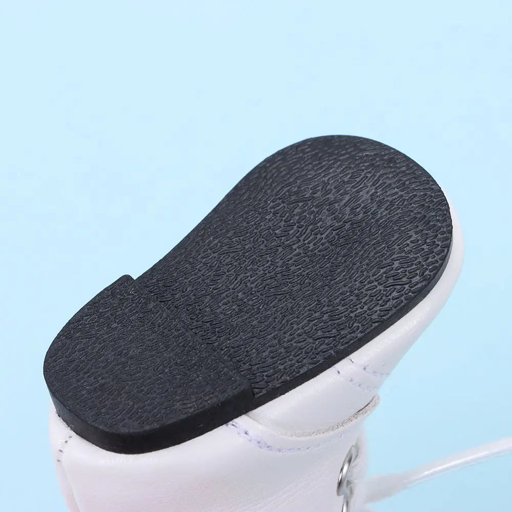 Mini Doll Boot Shoes for 20cm Plush Dolls - Stylish 5-5.5cm Accessories ATHLEXES