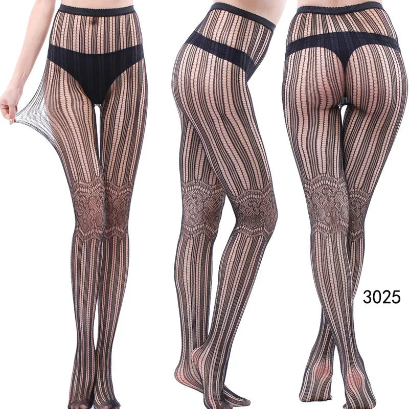 DOIAESKV Plus Size Women Bodystocking Sexy Lingerie Tights ATHLEXES