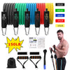 Premium Resistance Bands Set with Door Anchor & Straps ATHLEXES
