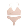 Hot Sale Seamless Bra And Briefs Set Breathable Ice Silk ATHLEXES