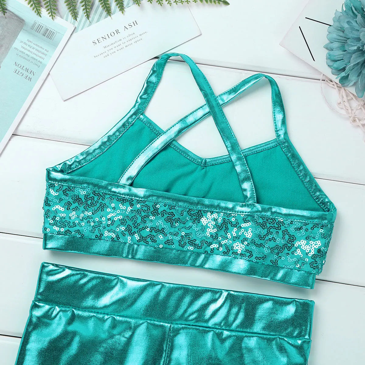 SparkleMove Girls Dance & Gymnastics Leotard Set ATHLEXES
