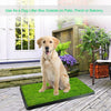 Pet Toilet Litter Box Pad, Potty Training, Synthetic Grass, Mesh Tray for Dogs, Indoor and Outdoor Use, 3 Layers ATHLEXES