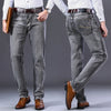 Classic Fit Stretch Denim Trousers for Men ATHLEXES