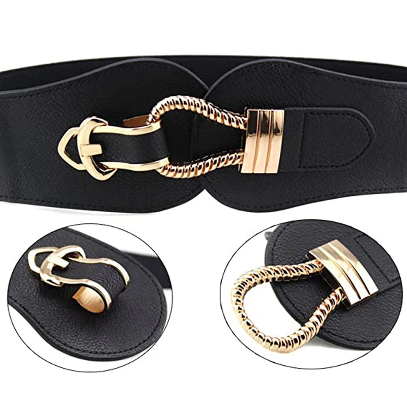 Elegant Stretch Cinch Belt for Womenâ??s Dresses ATHLEXES