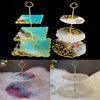 Elegant Epoxy Resin Fruit Tray Holder for Crafts ATHLEXES