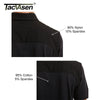 TACVASEN Men's Outdoor Polo Shirt with 2 Zipper Pockets ATHLEXES