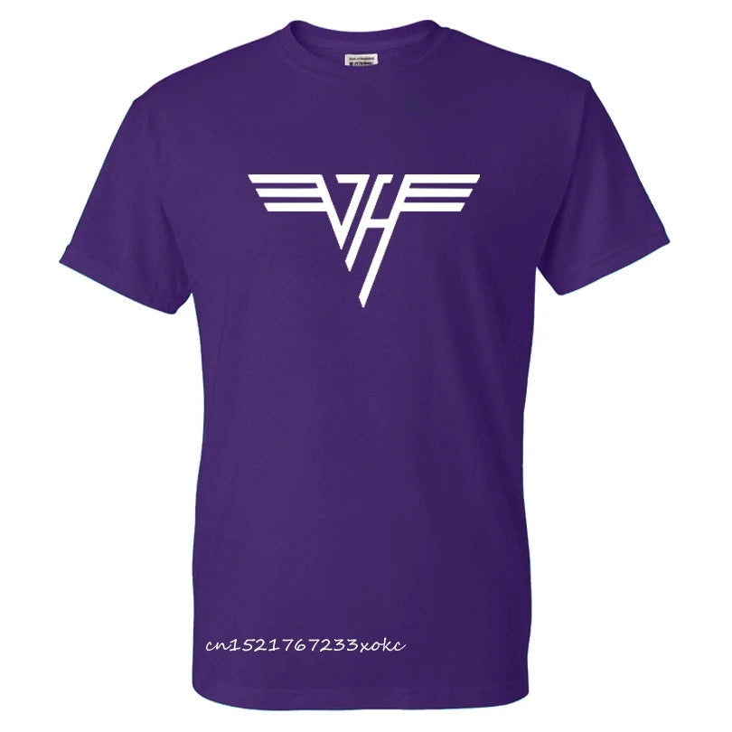Van Halen Rock Band High-Quality Cotton T-Shirt ATHLEXES