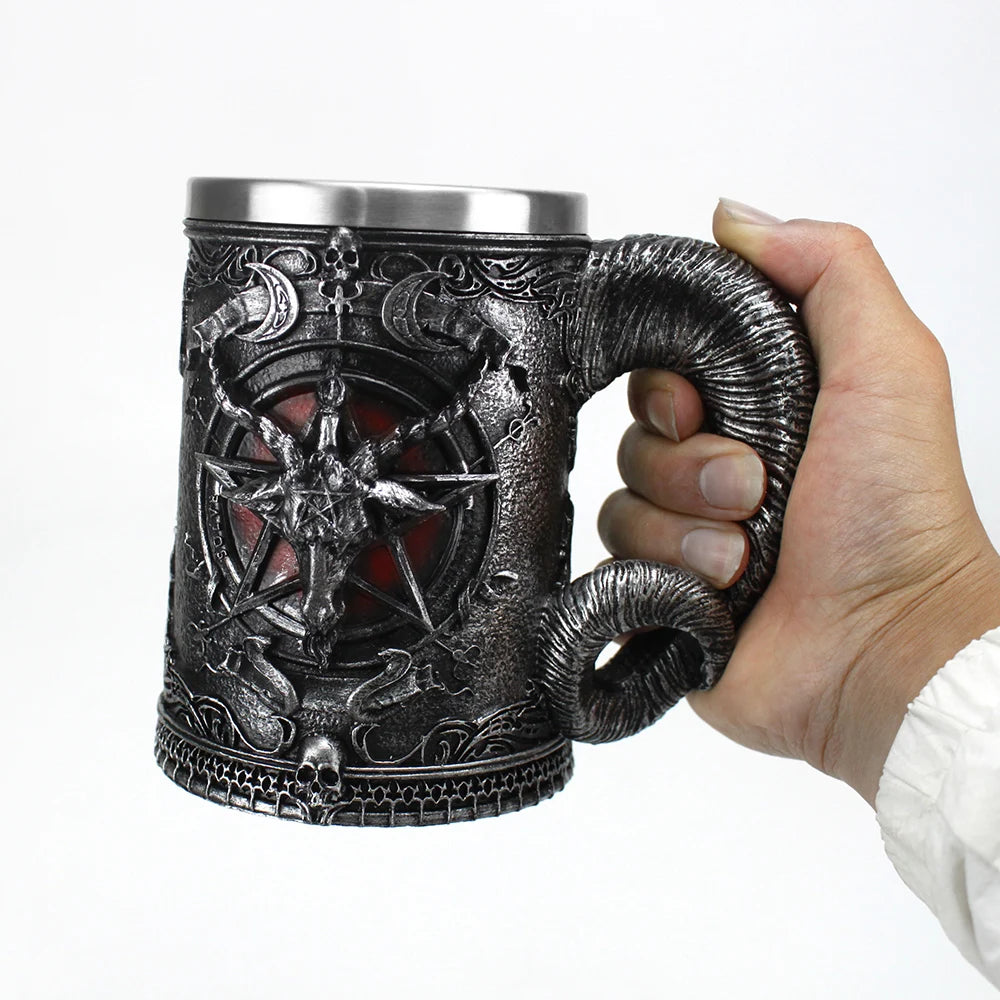 Hannya Spirit Travel Mug 15oz Stainless Steel ATHLEXES