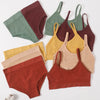 Women Seamless Bras Panties Set Sports Crop Top Briefs ATHLEXES