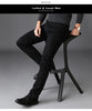 SleekFit Men's Black Slim Jeans ATHLEXES