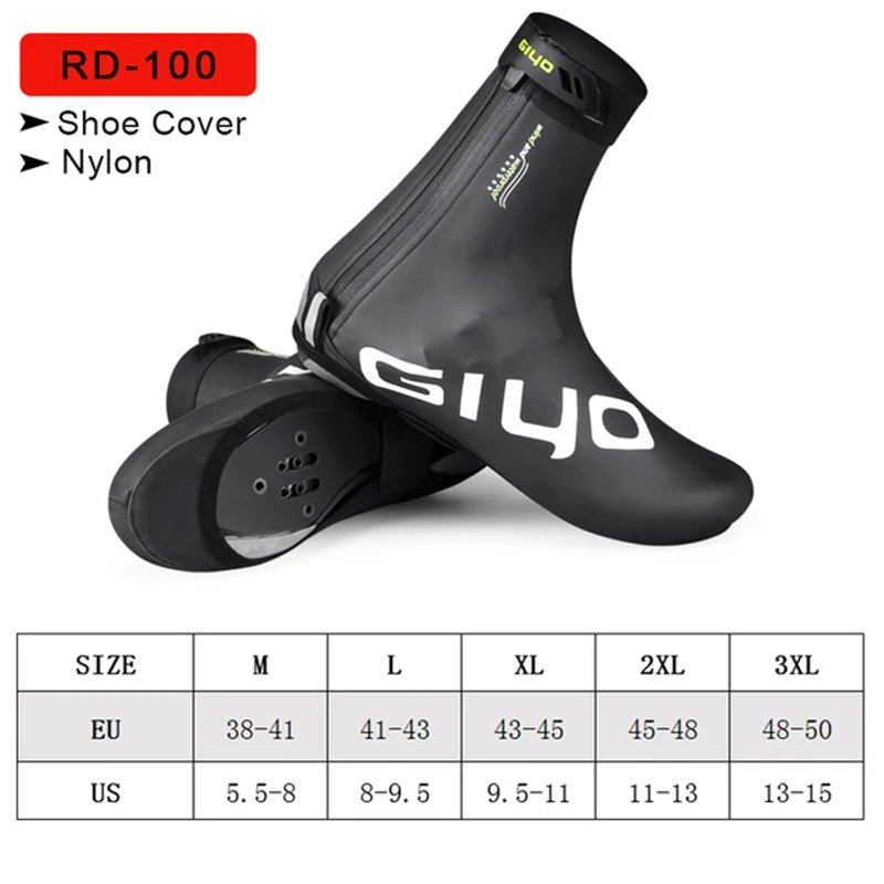 GIYO Winter Cycling Shoe Covers Women Men Shoes Cover MTB Road Bike Racing Cycling Overshoes Waterproof Shoe Covers Bicycle ATHLEXES