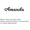 Custom Stainless Steel Nameplate Shoe Buckles for Best Friends ATHLEXES