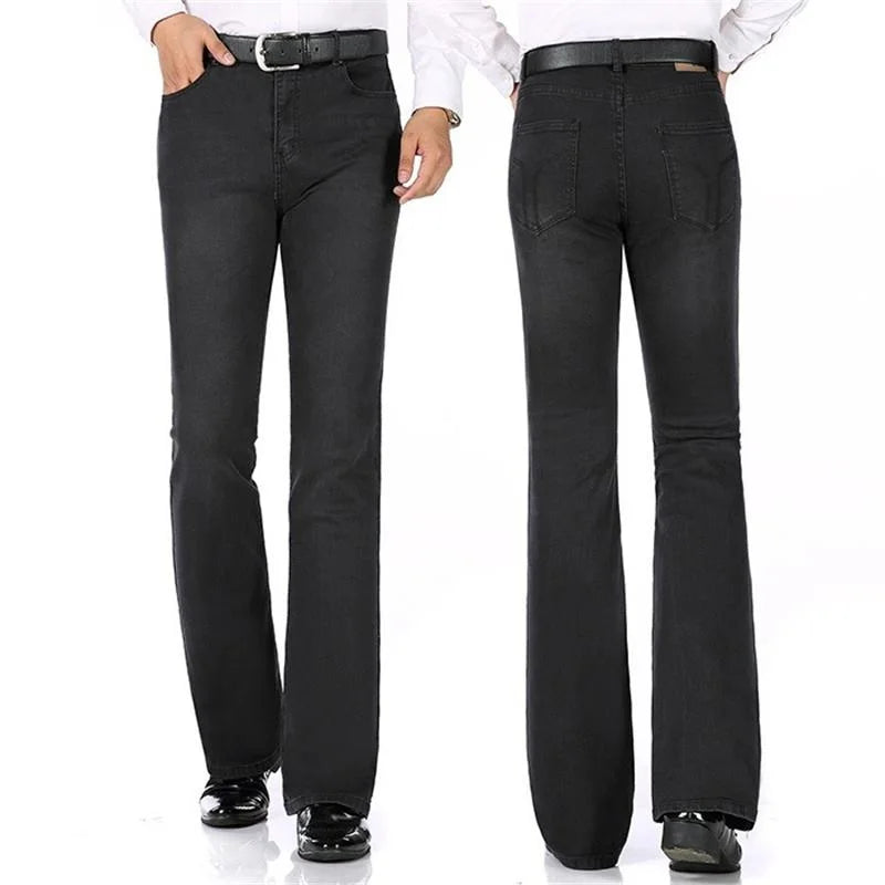 EliteFlex Men's Business Casual Flare Jeans ATHLEXES