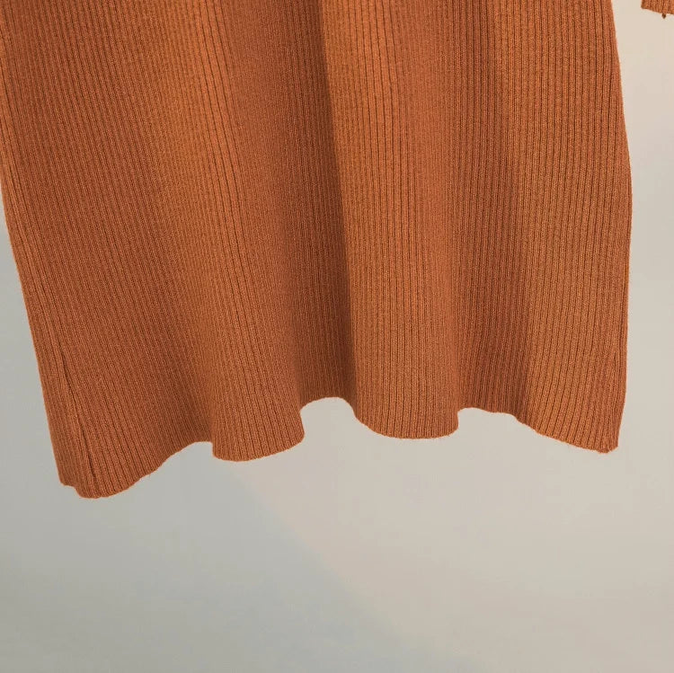 Vintage Knitted Bodycon Dress ATHLEXES