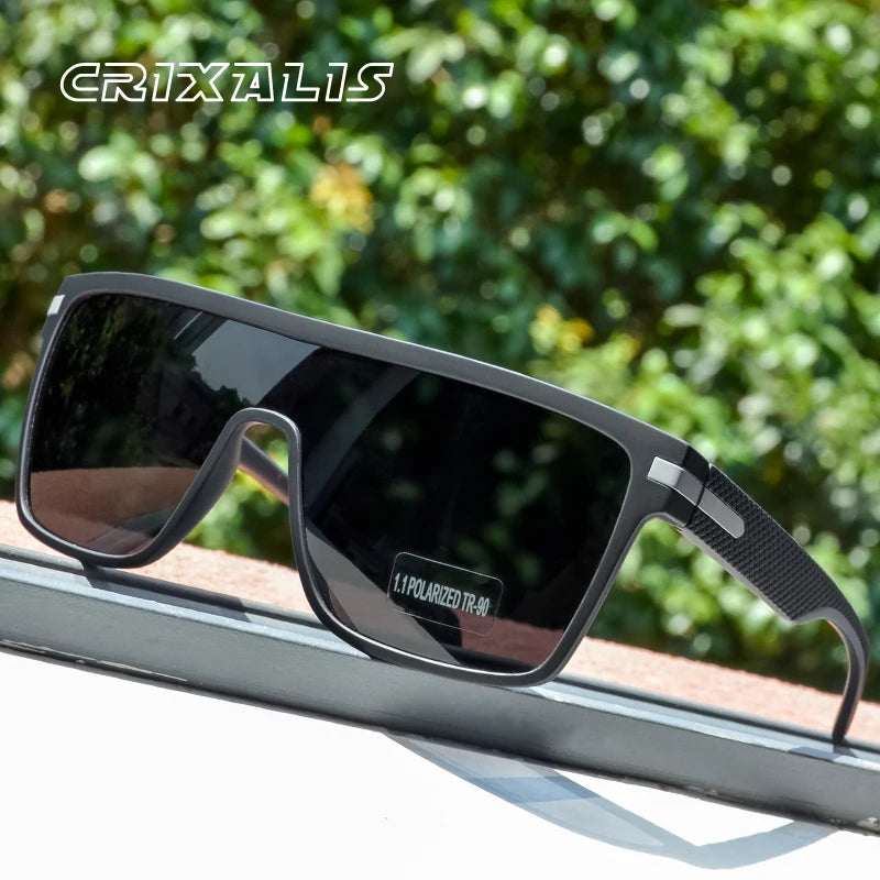 Crixalis Men's Polarized Square Sunglasses ATHLEXES
