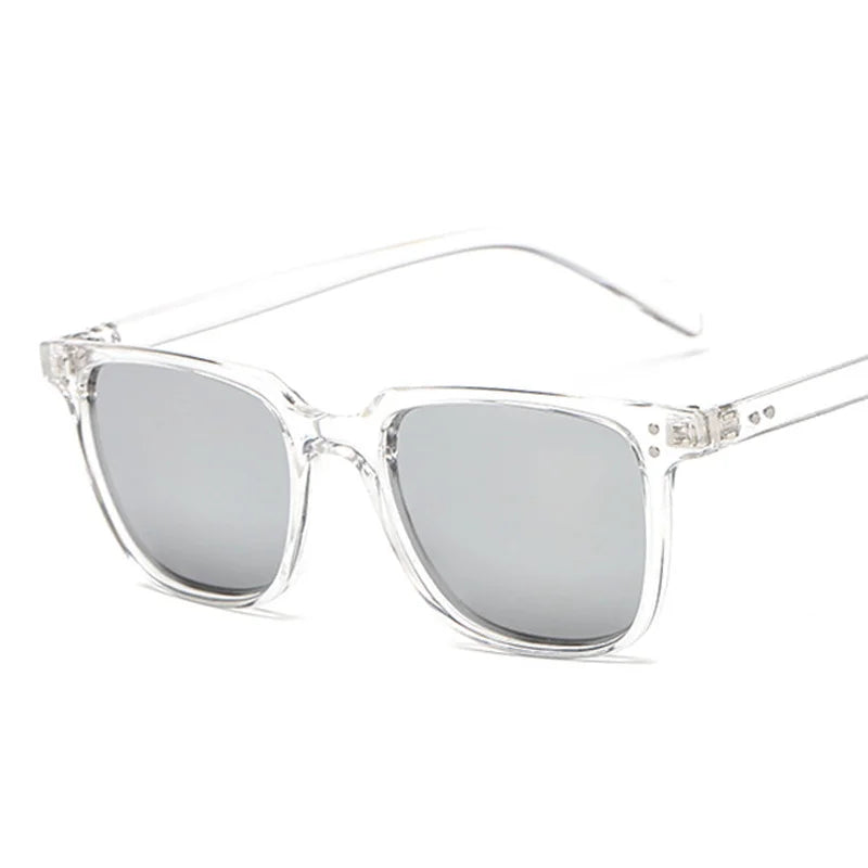 Retro Black Square Sunglasses for Men ATHLEXES