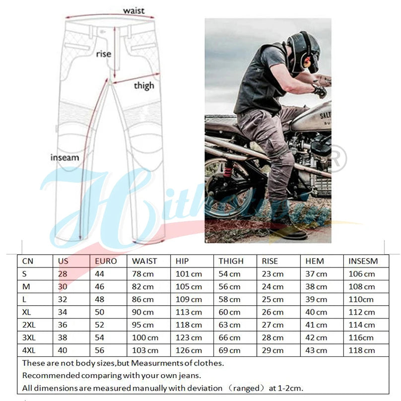 RiderShield Protective Motorcycle Jeans ATHLEXES