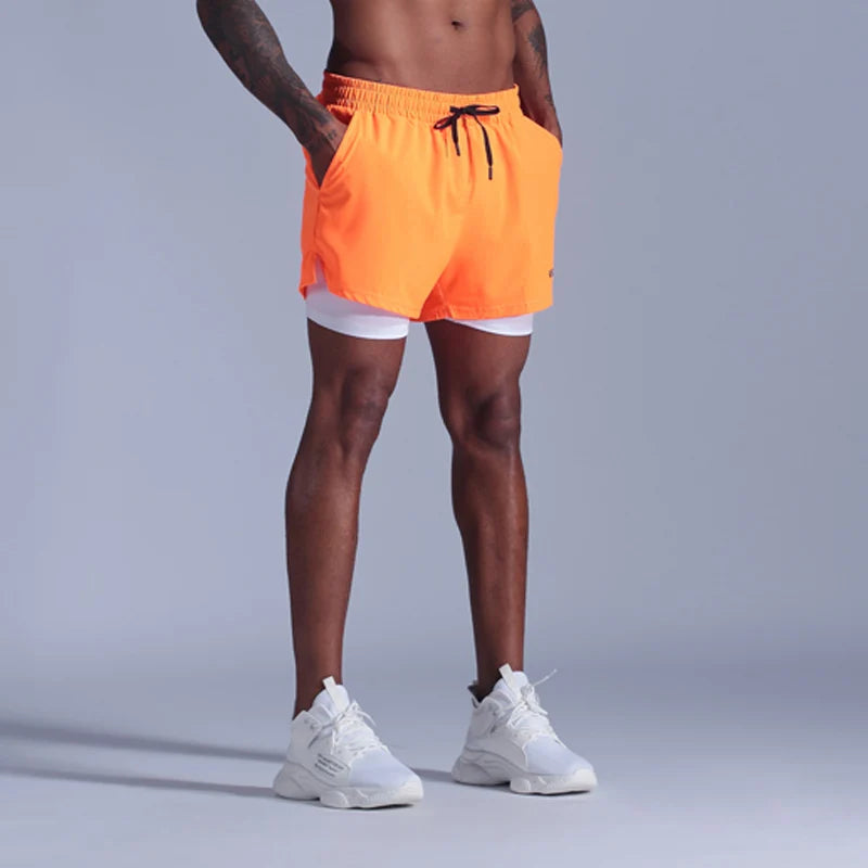 Ultimate 2 in 1 Quick Dry Running Shorts for Men ATHLEXES