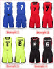 Custom Stripe Basketball Jersey Set for All Ages ATHLEXES