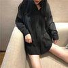 Zadily 2023 Spring Oversized Chic White Button-Up Blouse ATHLEXES