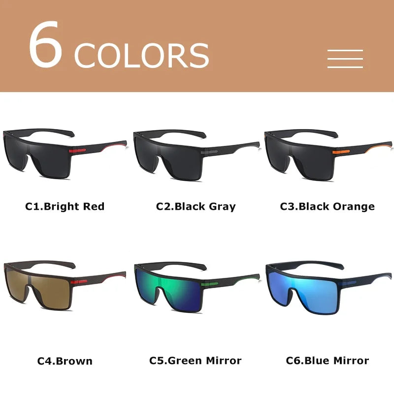 Crixalis Men's Polarized Square Sunglasses ATHLEXES
