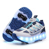 Adjustable LED Inline Roller Shoes for Kids ATHLEXES